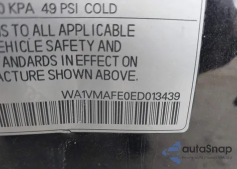 2014 Audi Q7 3.0 Tdi Premium из США, поврежденный, VIN WA1VMAFE0ED013439